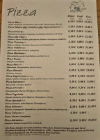 Pizza Ernesto menu