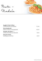 Pizza E Pasta Inh.luigi Dell Aquila menu