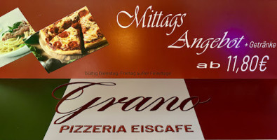 Grano Pizzeria Eiscafe menu