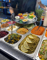 Falafel House Mezza Salatbar food