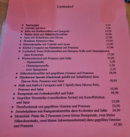 Gaffel im Lindenhof menu