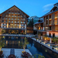The Chedi Andermatt outside