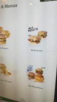 Mcdonald’s menu