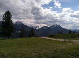 Huberalm outside