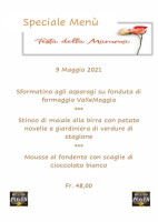 Albergo della Posta menu