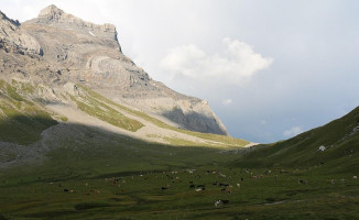 Refuge Giacomini outside