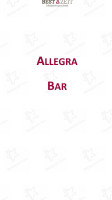 Allegra menu