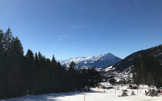 Alphütte Hohwald outside