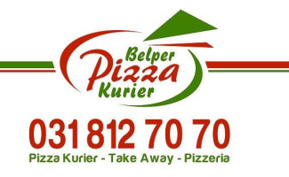 Belper Pizza Kurier menu