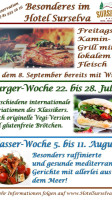 Surselva menu