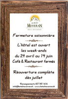 Hôtel Le Petit Muveran La Casa Boscardin) menu