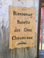 Buvette Des Gros Chaumiaux menu