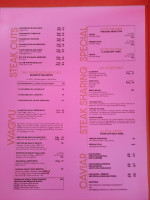 La Bohème In Schwabing menu