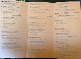 Tapas Barcelona menu