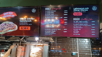 Kudr-et Döner House menu