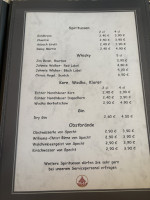 Bühlhaus menu