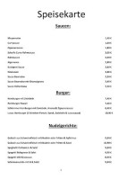 Grillstübchen menu