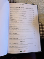 Pizzaria & Trattoria La Famiglia menu