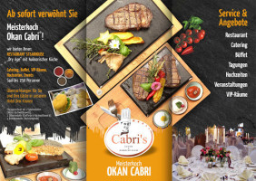 Cabri's Steakhouse Lippstadt menu