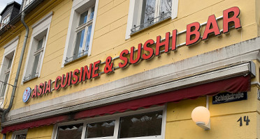 Asian Cuisine Sushi outside