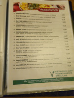 Ishita’s menu