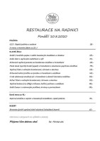 Restaurace Na Radnici menu