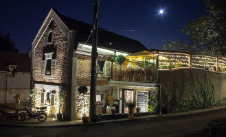 Farm Table outside