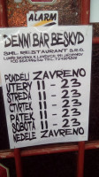 Žumpa menu