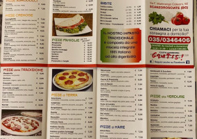 Pizzeria da Gennaro menu