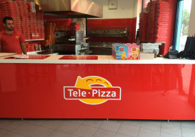 Tele Pizza inside