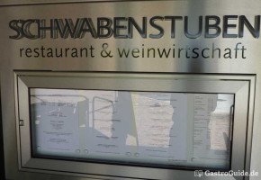 Restaurant Schwabenstuben menu