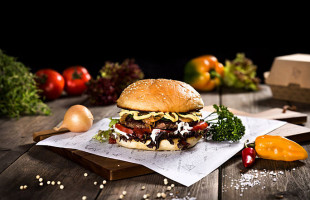 Plain Vanilla Burger drink