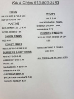 Freudenberg menu