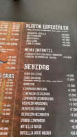 Strandhotel menu