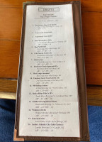 The Fishermen House menu