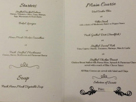 Peristyle menu