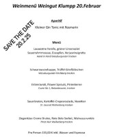 Brunnenstuben menu