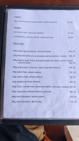 Pension Mlýn menu