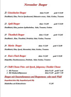 V8 American Dream menu
