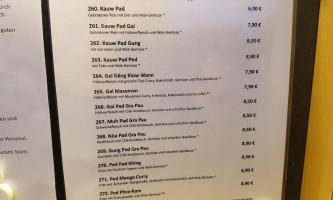 Namdee Thai Weisenheim Am Sand menu