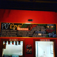 Fiskebar menu