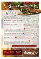 La Mare menu