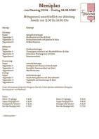 Gasthaus Lobewein menu