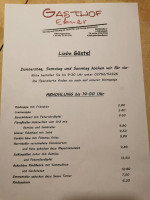 Der Pate menu