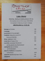 Der Pate menu