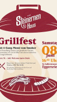 Zum Steinernes Haus menu