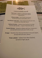 Il Padrino menu