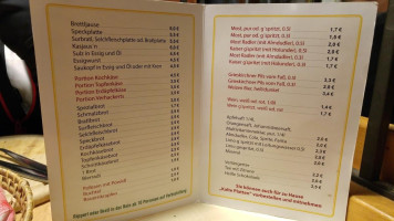 Mostheuriger Möseneder menu