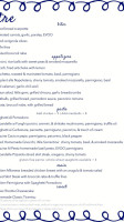 Toscanini Ristorante-Bar Pizza Pasta menu
