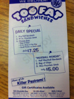 Purgar menu